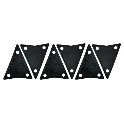 Latin Percussion 7178516 Conga Hardware Podkładka z tworzywa sztucznego dla płytki bocznej